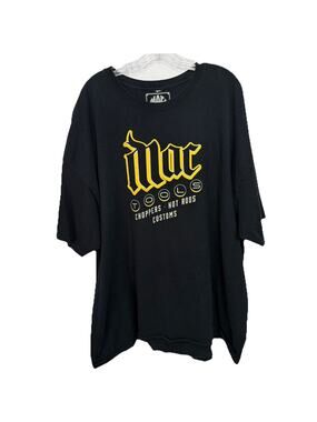 Men’s Mac Tools Hot Rod Black / Yellow Graphic T-Shirt 4X